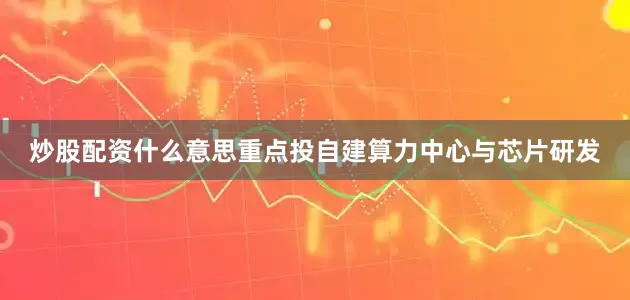 炒股配资什么意思重点投自建算力中心与芯片研发